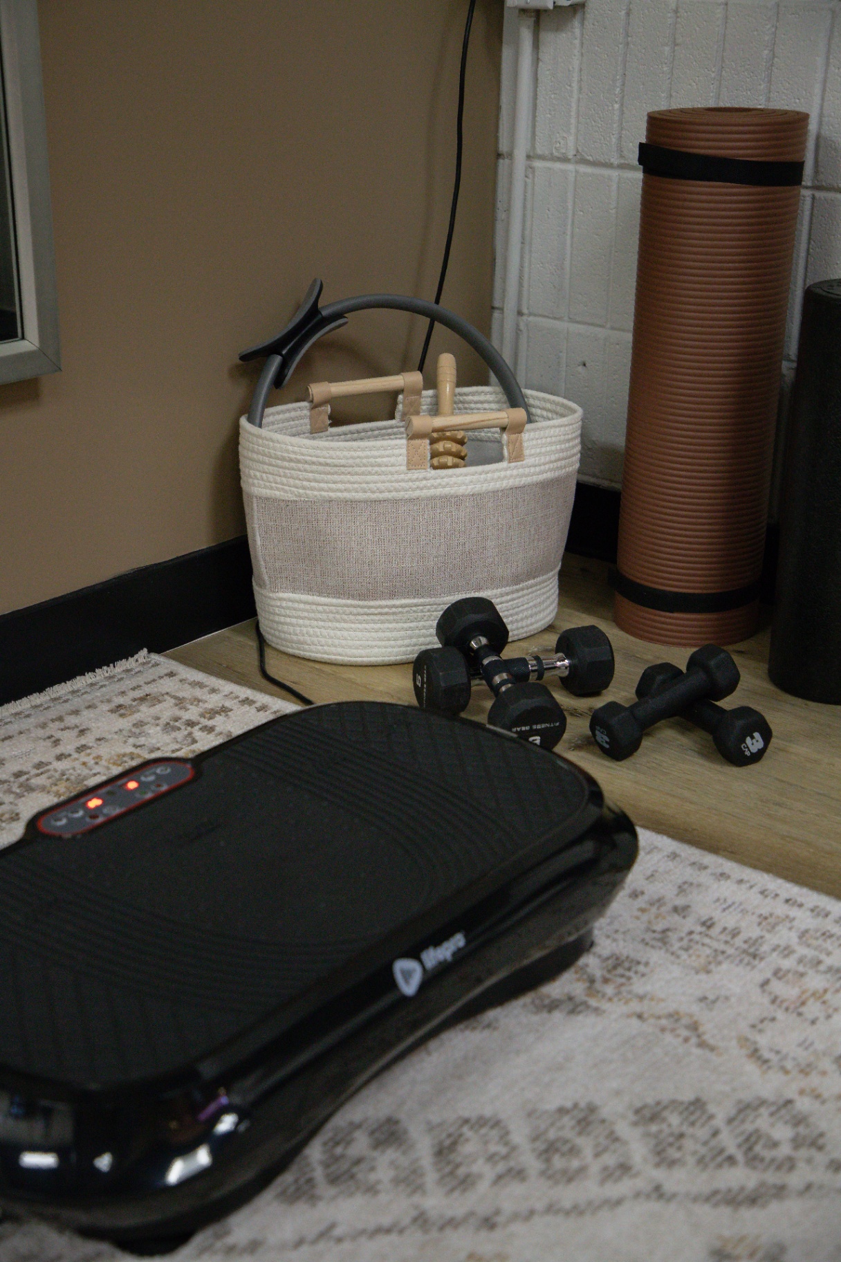 Vibration Plate — interior detail at The Reset